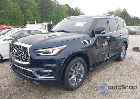 2022 Infiniti Qx80 Luxe из США, поврежденный, VIN JN8AZ2AF4N9740926